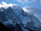 Zugspitze Schneewolken