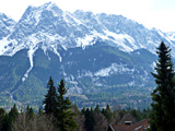 Blick vom Balkon Wohnung 3 und 4