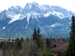 Blick vom Balkon